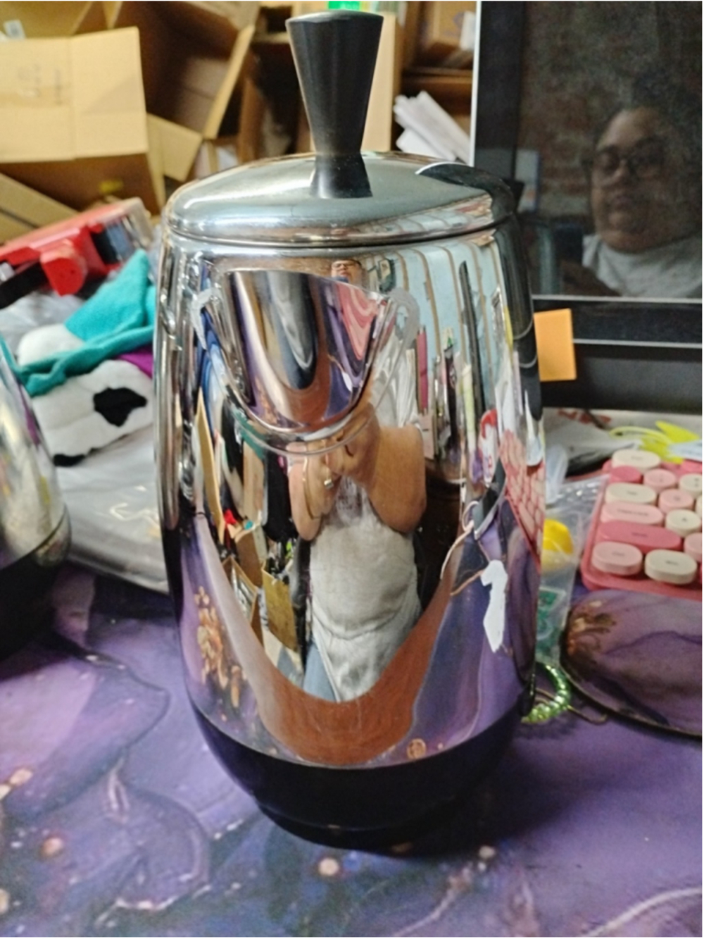 VTG Farberware Superfast Coffee Percolator Fully Automatic 8 Cups